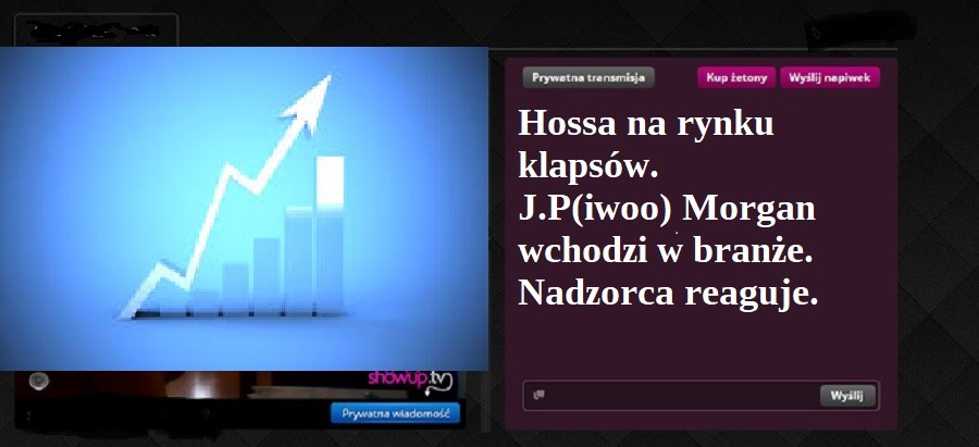 Hossa na rynku klapsów na ShowUp.tv