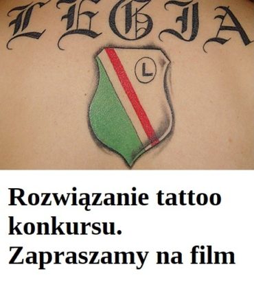 Rozwiązanie konkursu „tatuażowego” forum/blog ShowUp.tv